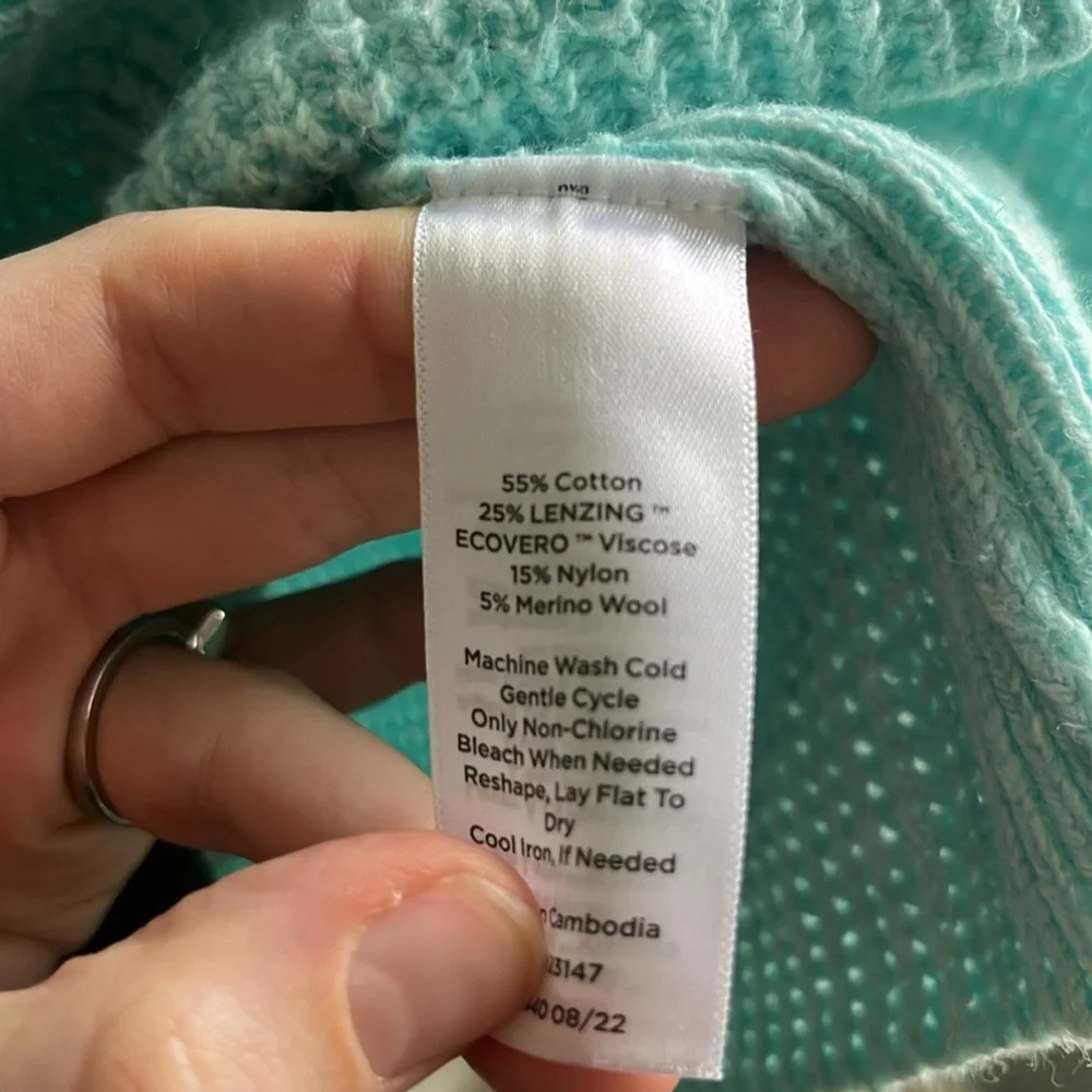Cotton & wool sweater - Picture 5 of 6